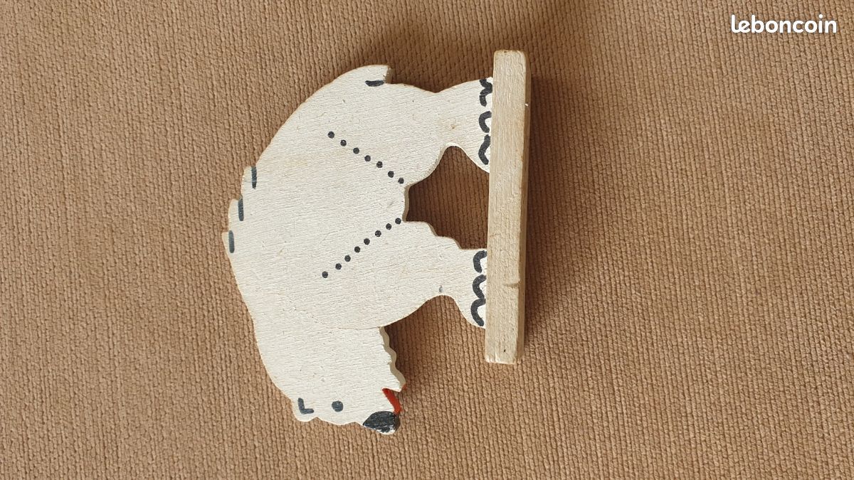 Jouets en bois peint animaux (image 3)