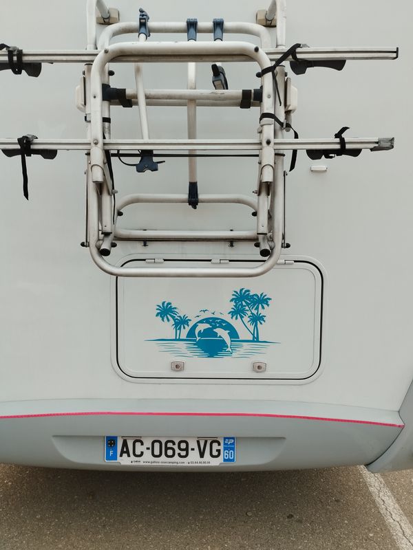 Porte-vélos THULE Lift manuel pour camping-car