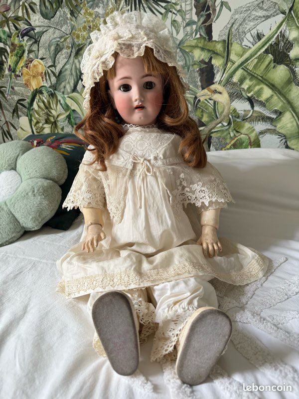 RARE PETITE POUPÉE ancienne - Vintage Knickerbocker Native American