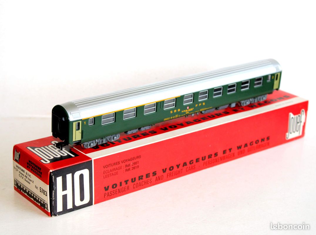 Set 3x voitures Ocem ép. IVa SNCF - HO 1/87 - LS Models MW40943