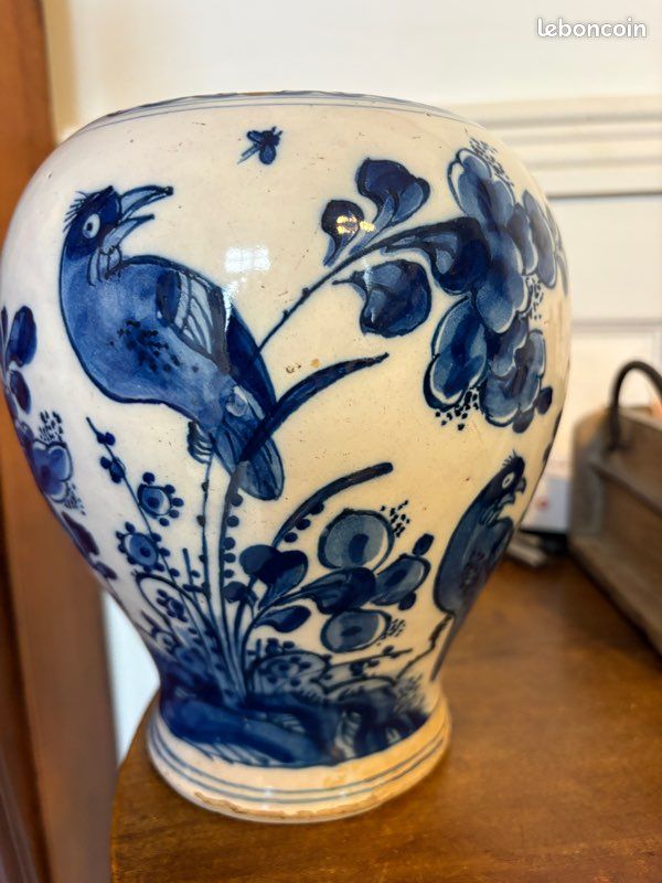 Ancien vase boule (image 1)