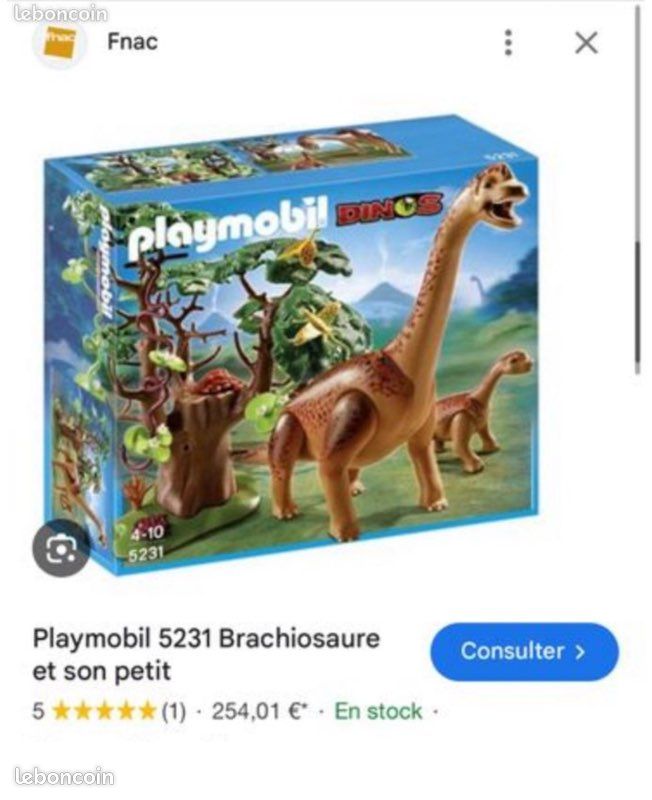Playmobil dinosaures (image 7)