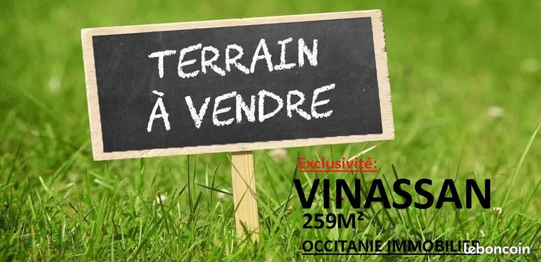 Terrain 259 m² Vinassan