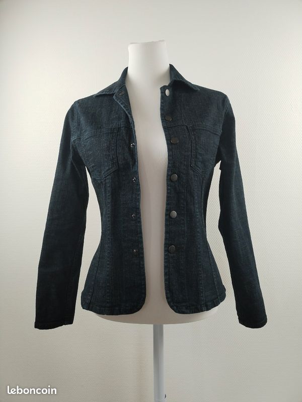 Veste Denim Ober vintage . Taille L (image 15)