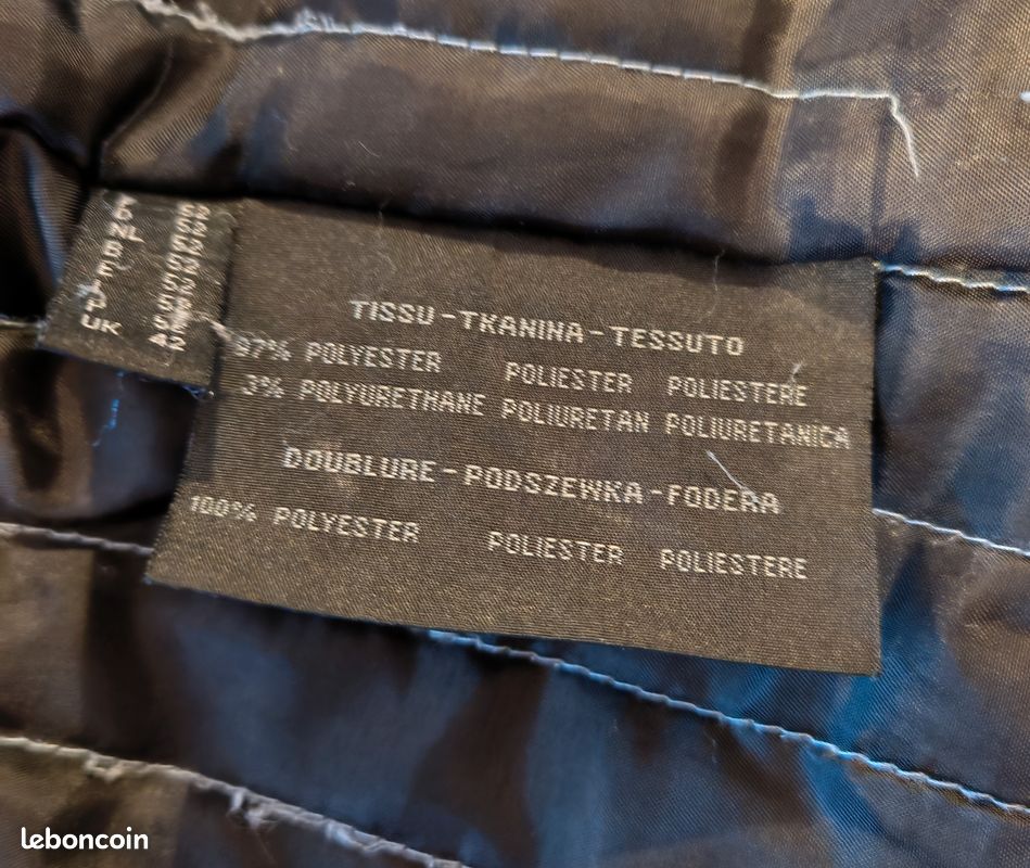 Blouson Celio noir Taille L (image 4)