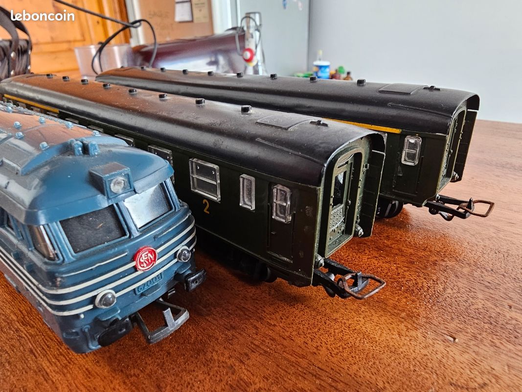 Moteur Jouef HJ2004 Pour Locomotive BB 67000 - HO 1/87, Analogique CC, Occasion