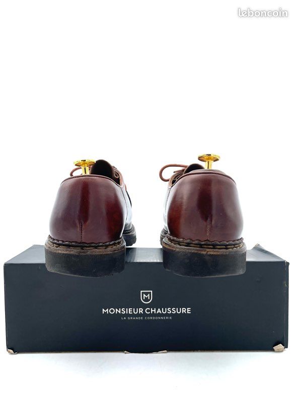 Derbies Paraboot Prévert En Cuir - Taille 9,5 UK / 43,5 EU / 10 US, Occasion, Bon état