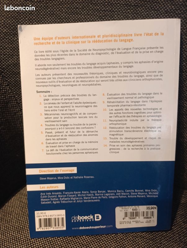 Évaluation et prise en charge des troubles du langage Deboech supérieur (image 4)