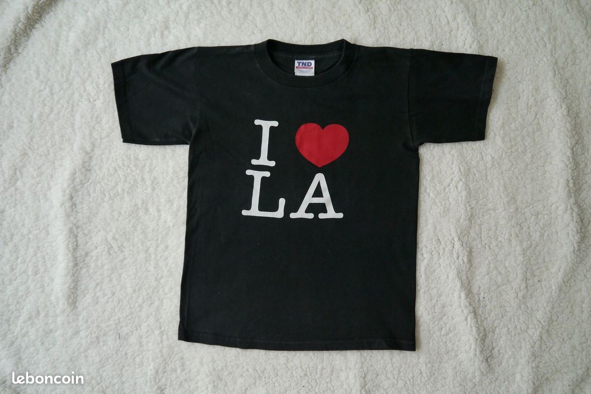 T Shirt 10 ans I love LA (image 1)