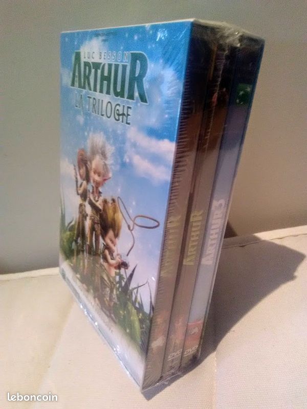 Coffret DVD trilogie Arthur Minimoys NEUF (ceremi) (image 2)