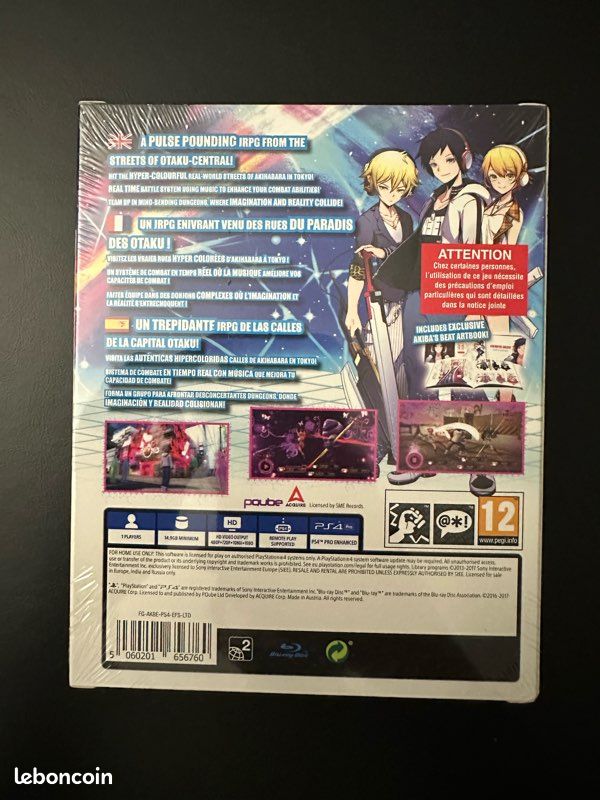 Akiba's Beat PS4 VF NEUF SOUS BLISTER pas cher - Jeux vidéo