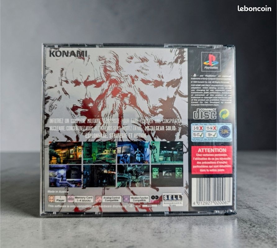 Metal Gear Solid / PS1 / Playstation 1 (PAL) (Gebraucht) in Uezwil für Metal Gear Solid / PS1 / Playstation 1 (PAL) (Gebraucht) in Uezwil für