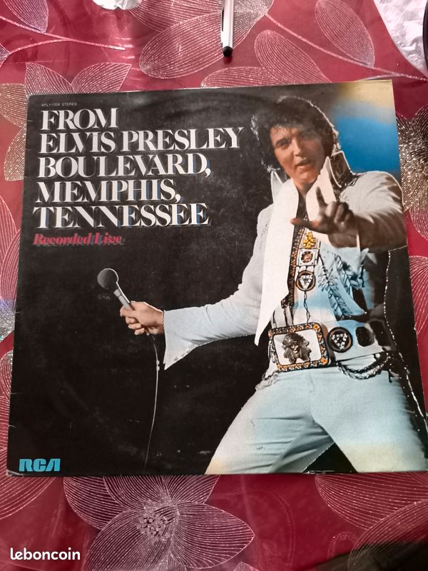 Vinyle 33 tours Elvis Presley (image 1)