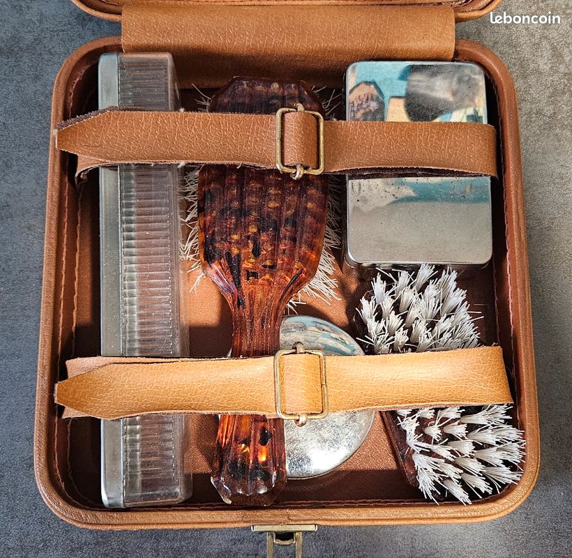 Trousse de toilette vintage / ancien (image 1)