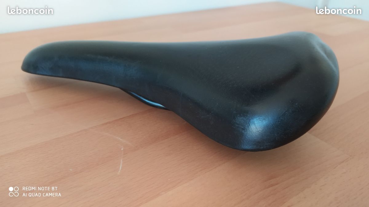 Selle De Vélo Selle Italia Anatomique Vintage - Noire, Neuve Sans Emballage