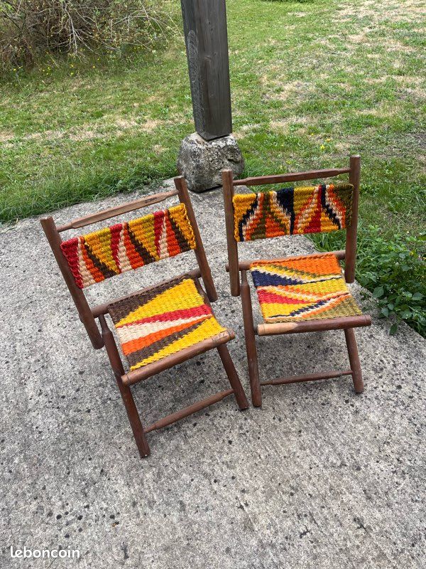 Chaises artisanales Amérique du sud (image 1)
