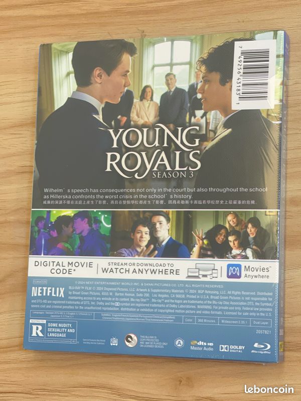Young Royals Season 3 (2024) - 2 Disques Blu-ray (image 2)