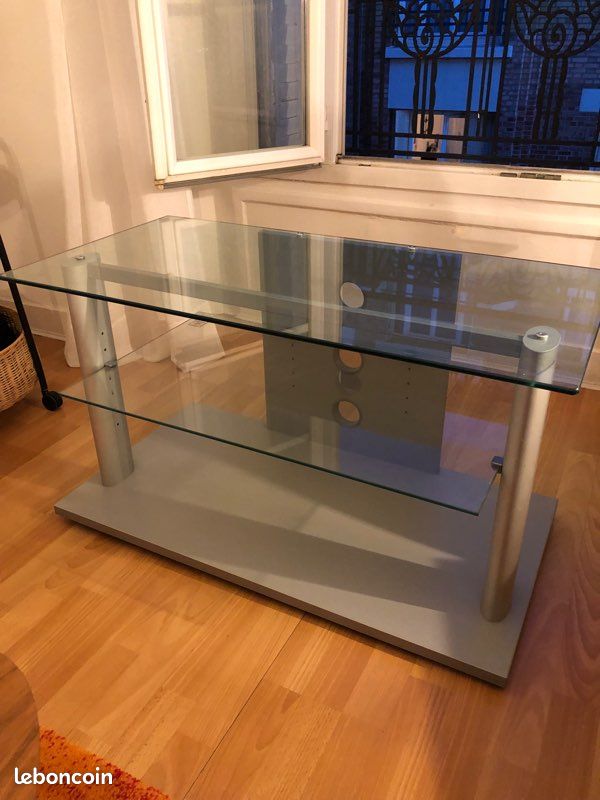 Table TV en verre (image 4)