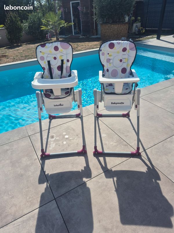 Deux Chaise haute babymoov (image 1)