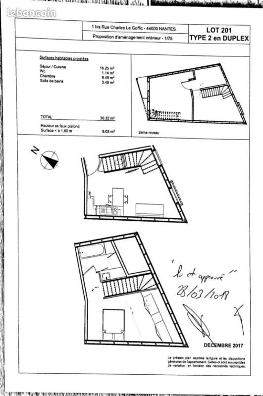 Appartement 2 pièces 30 m² · à Nantes · 30 m² · 459 €