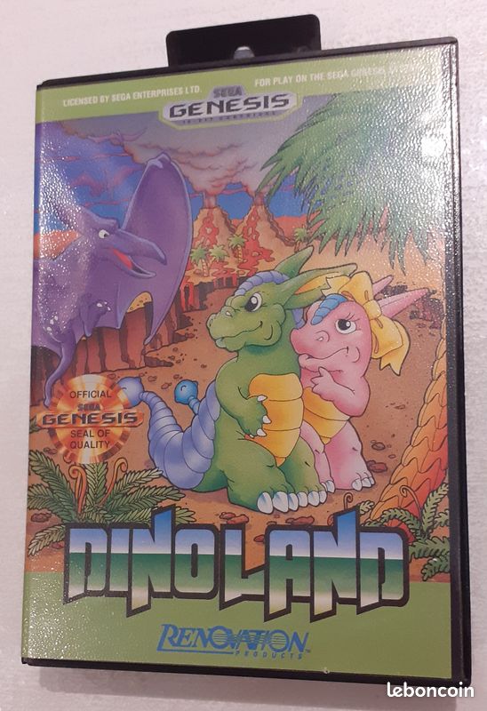 Dinoland complet sega genesis megadrive us (image 1)