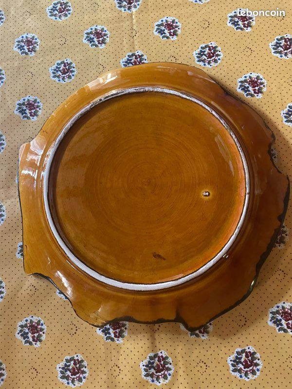 6 assiettes à poisson en faïence (image 2)