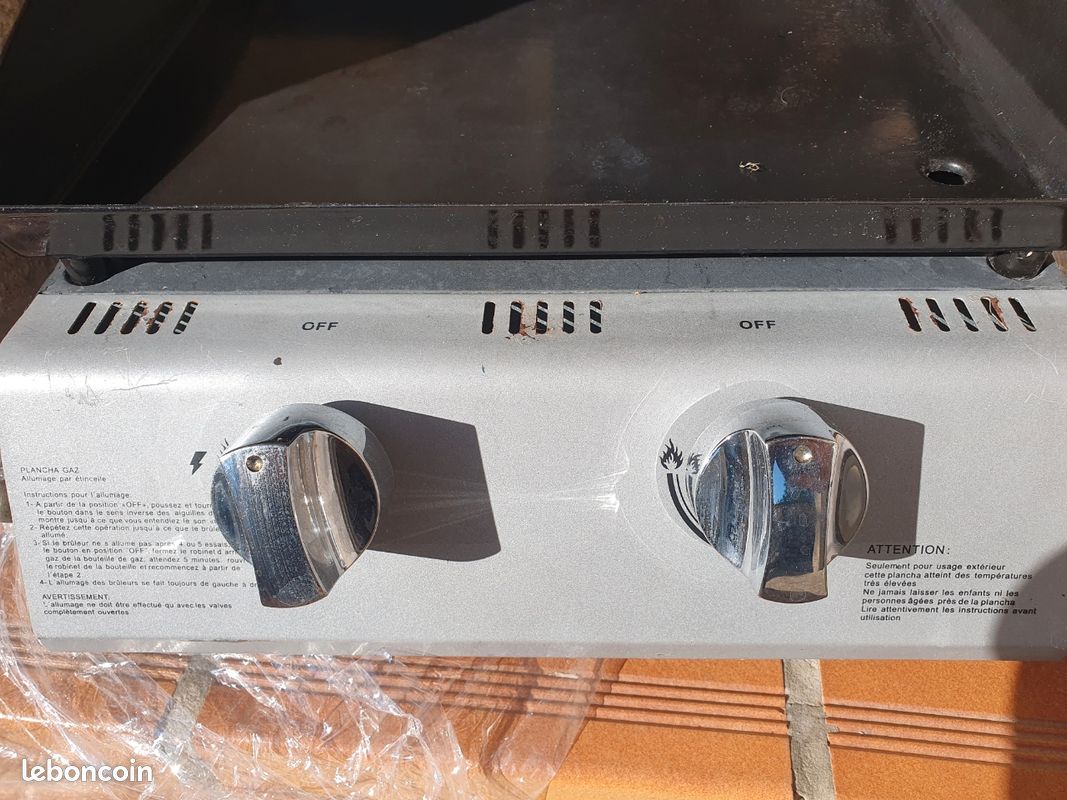 Plancha gaz à poser (image 3)