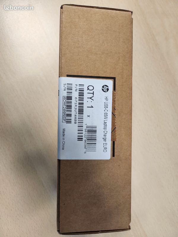 Deux chargeurs USB-C d'origine HP 140w et 65w (image 3)