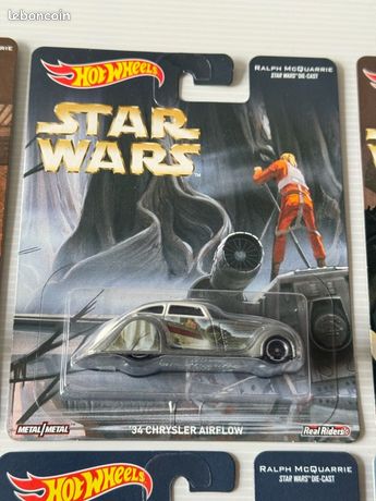 Hot Wheels 1/64 Star Wars 2017 Set #6/6 Ralph McQuarrie – Occasion – Multicolore
