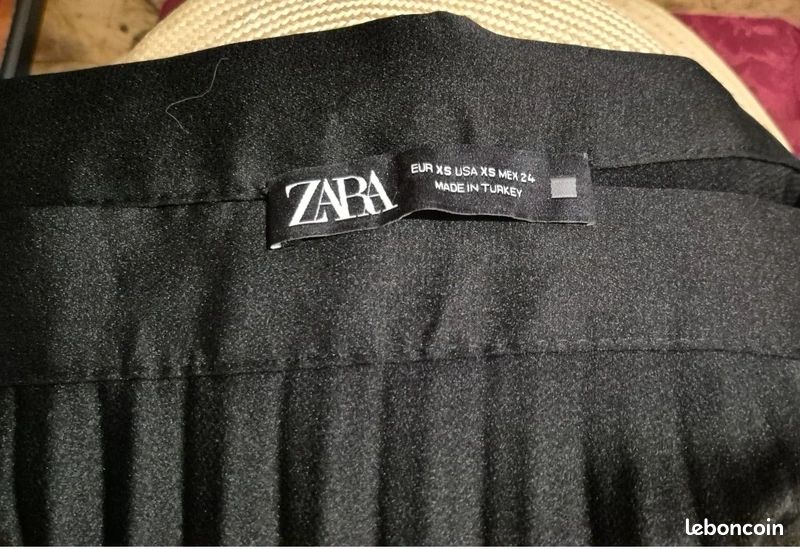 Jupe longue plissée Zara (image 2)