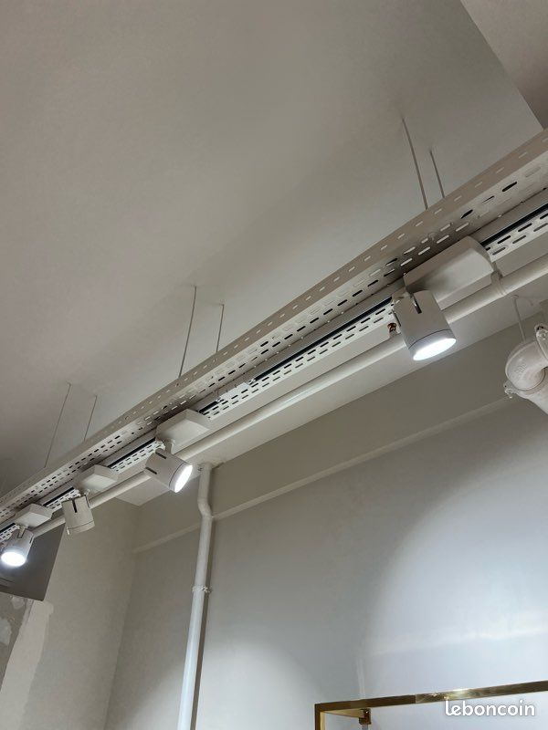 Spot LED sur rail blanc 4000K 3000lm (image 7)
