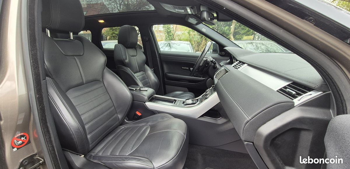 Tres belle range rover evoque hse PHASE 2 dynamic mark iv 2.0 td4 150 ch boite automatique 2017 112 000 km toit panoramique gps cuir xenon camera 1er propriétaire carnet complet land rover 19 990 (image 5)