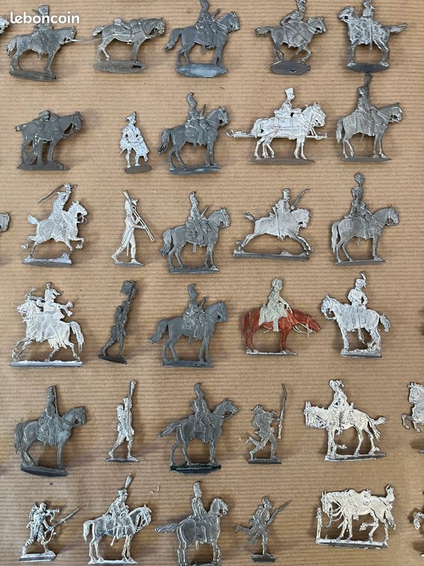 Plats d'étain soldats - Flat tin Zinnflachfiguren | UK
