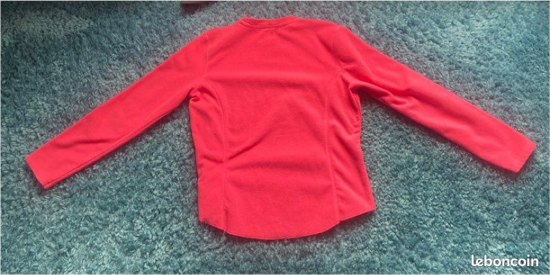 Pull polaire rose fluo Gap en Small (image 2)