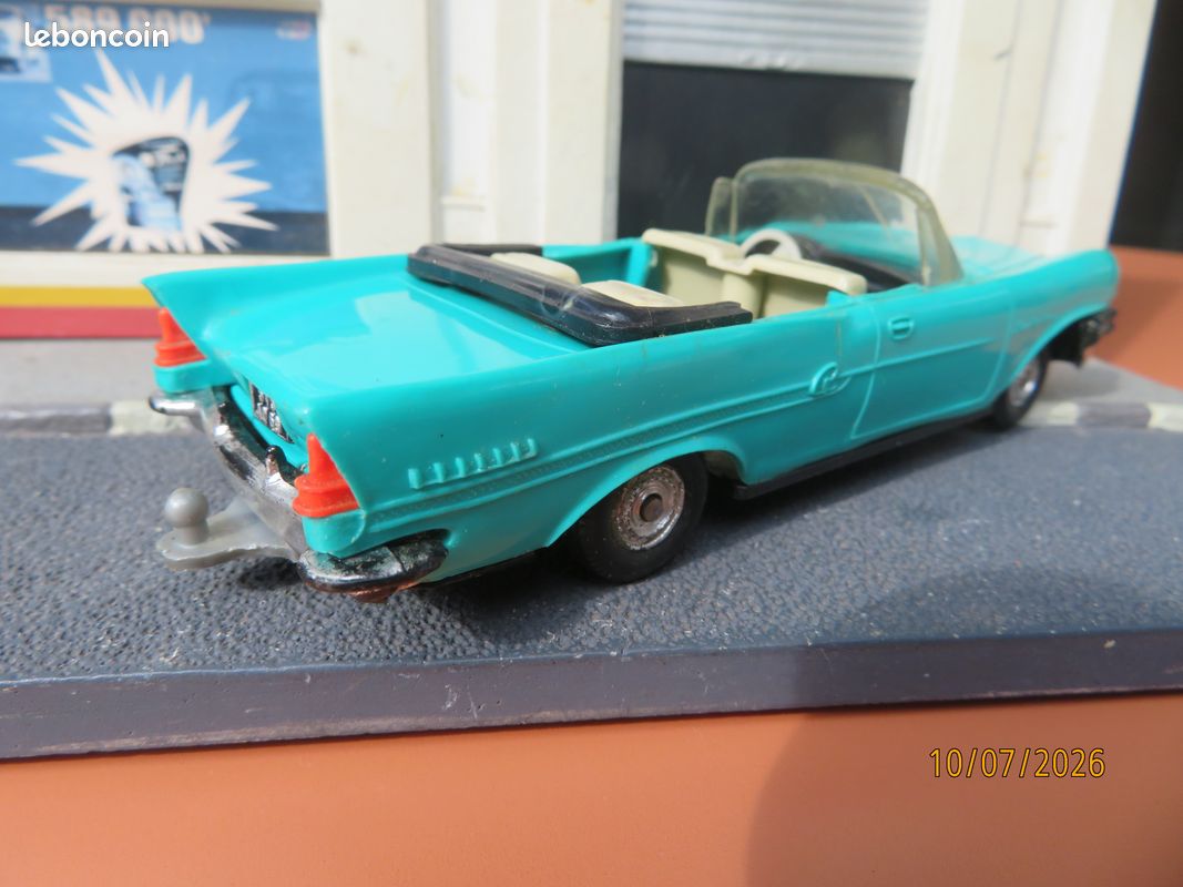 Norev ancienne , chrysler new-yorker avec attache caravane , 1/43° (image 3)
