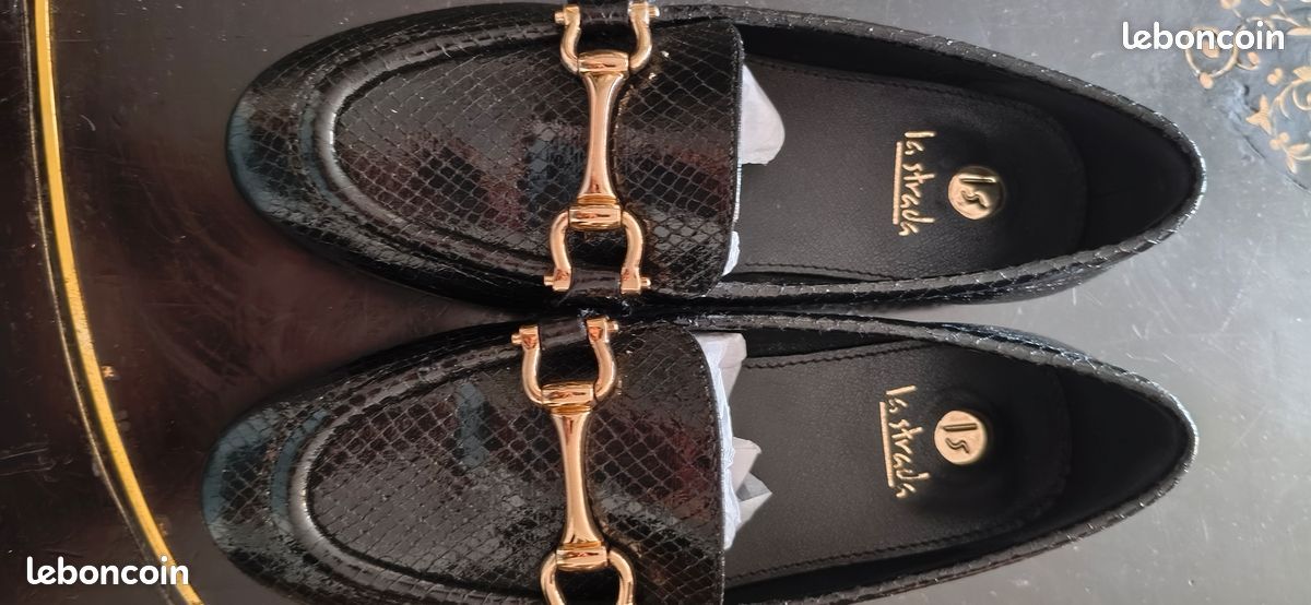 Mocassins cuir La Strada 36 (image 1)