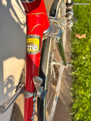 Vélo De Course Vintage Homme Louison Bobet - Taille 54, Acier, 12 Vitesses - Occasion