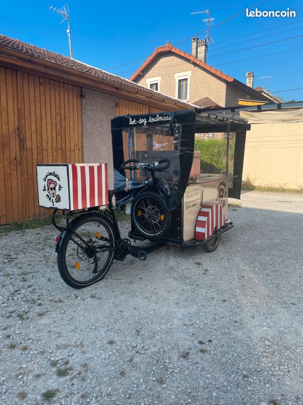 Food Bike Acheter Triporteur Vélo Cargo Triporteur électrique Creperie