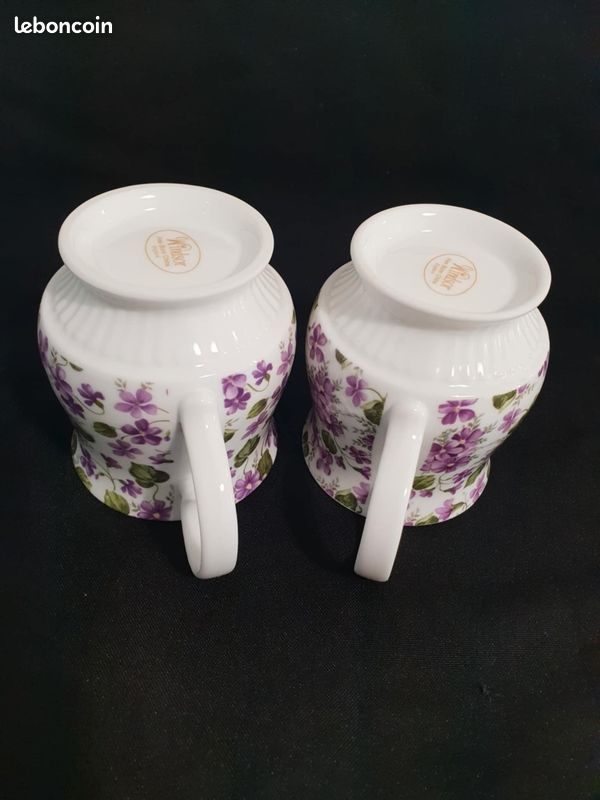 Tasses porcelaine fine Windsor (image 3)