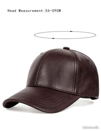 Casquette en cuir Homme & Femme Casquette en cuir Homme & Femme