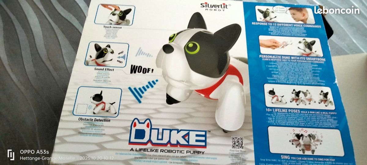 Chien Robot Duke à partir de ans Jeux Jouets