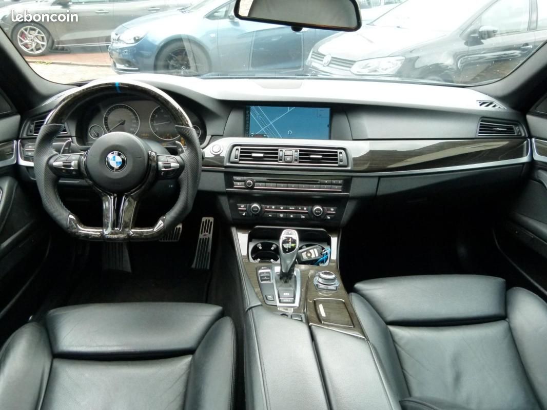 BMW 535 i 306ch - BVA TOIT OUVRANT HUD CAMÉRA DE RECUL INTERIEUR CUIR (image 14)