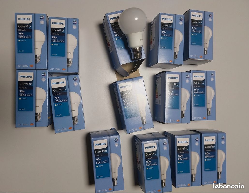14 ampoules Philips CORE PRO LED BULB (image 1)
