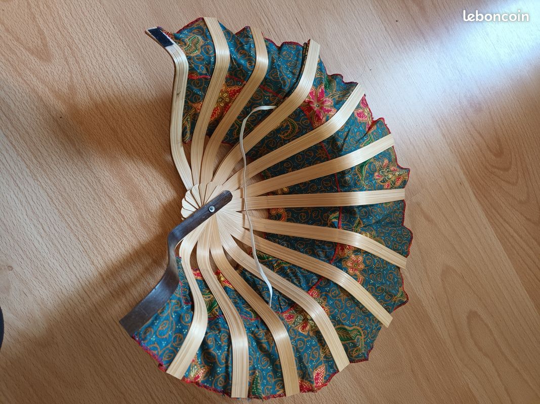 Chapeau pliable tissu et bambou 5 euros (image 4)