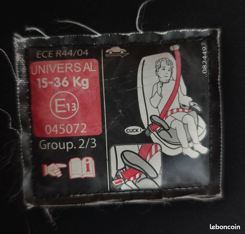 Réhausseur auto 15-36 Kg (image 3)