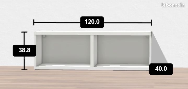 Meubles mureaux de rangement Ikea (image 1)