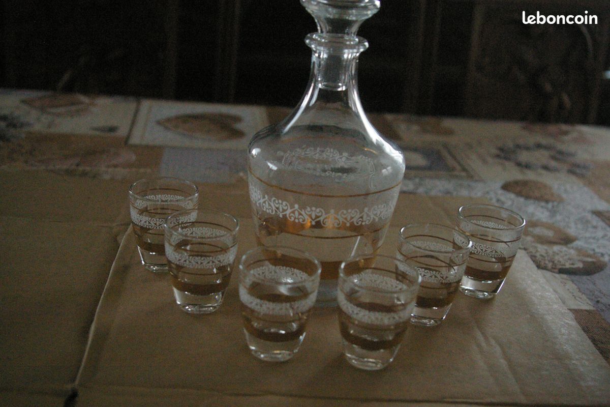 Service à liqueur vintage (image 1)