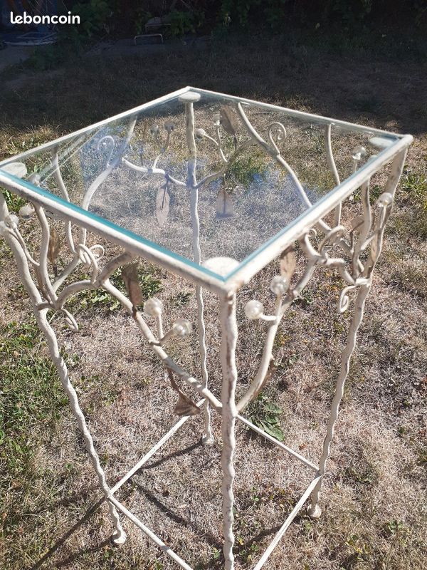 Étagère fer et verre (image 3)