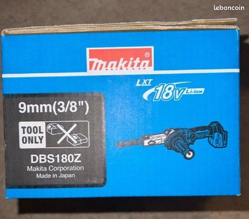 MAKITA DBS 180Z Neuve. Lime electrique Ponceuse à bande (image 1)