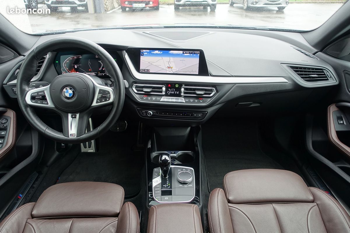 218ia GranCoupé Pack M Live Cockpit/Toit ouvrant/Cuir sport chauffant/Gps Pro/Full LED/Carplay/Pack ambiance/1*Main/Garantie 12 mois (image 9)